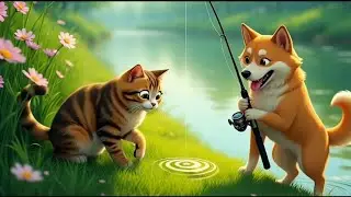 Cortton ||Animal Friendships || Useful Animals || Cat Dog Rabbit 🐰 and Moise Friendships||