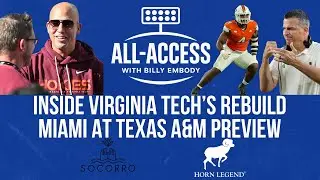 All-Access AM: Inside James Franklin's rebuild of Virginia Tech, Miami at Texas A&M CFP Preview