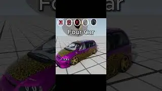 Secret Car Crash Test  #beamngdrive #beamngexperiments #beamng#recommended#rec