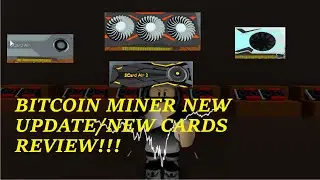 NEW CARDS!!! //Bitcoin miner new solaris and bitcoin cards