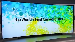 Samsung 105-inch Panoramic Curved UHD TV
