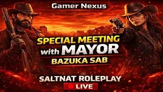 SPECIAL MEETING with MAYOR BAZUKA SAB | SALTNAT ROLEPLAY 🔴 LIVE