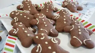 Chocolate Gingerbread Cookies  Easy Christmas Holiday Cookies Recipe