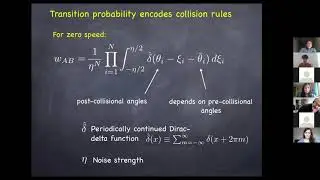 Online Workshop on Mathematical Models for Active Matter