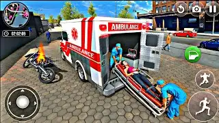 Ambulance Rescue Doctor Driving  - City Area Driving Complete Mission  - Android Gameplay