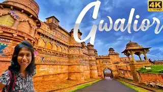 Gwalior Fort Tour | Gwalior Fort History in English |  Gwalior Tourist Places in English
