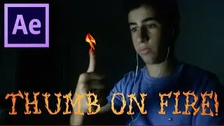 Matt Helps Film Tutorial #4 Thumb on Fire Effect! After Effects