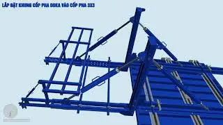 4D video of formwork installation sequencing-DBIM