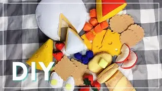 DIY: Felt Cheese Board