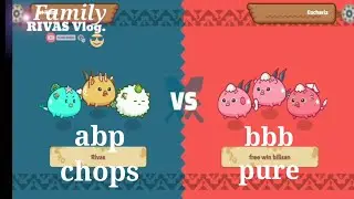 ABP CHOPS VS BBB PURE | tip and strategy | AXIE INFINITY