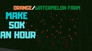How to build Orange Watermelon Farm Bloxburg