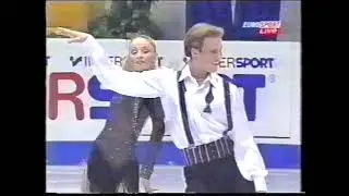 Tatiana Navka & Roman Kostomarov RUS - 2001 European Figure Skating Championships Original Dance