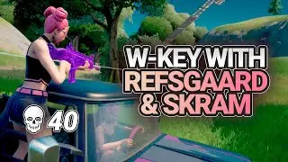 40 bomb from Refsgaard & Skram &ndash; 4K SYNCED UP Gameplay from Fortnite Dreamhack Duo Opens