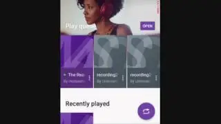 Review Visualizer on Xperia Walkman Music Player