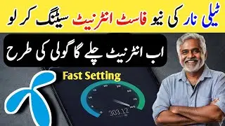 Telenor internet setting | Telenor internet setting karne ka tarika | Internet speed test