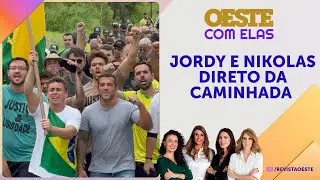 EXCLUSIVO: Oeste com Elas entrevista deputados direto da caminhada de Nikolas