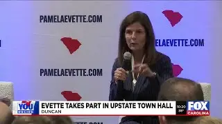 Lt. Gov. Evette takes part in Upstate town hall