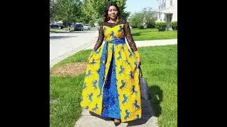 LATEST #ANKARA 2019: MOST POPULAR AFRICAN PRINT DRESSES 2019