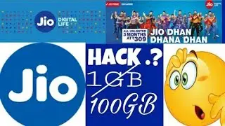 Remove data limit of jio 1gb to unlimited!!