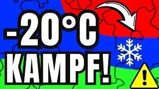 KAMPF DER GIGANTEN! -20°C Ost vs +8°C West! Grenzwetterlage EXTREM!