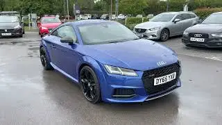 Approved Used Audi TTS Coupe 2.0 S-Tronic in Sepang Blue - DY65YXB - Motor Match Crewe
