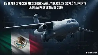 La Propuesta de EMBRAER que Habr&iacute;a Convertido a M&eacute;xico en una Potencia Aeroespacial