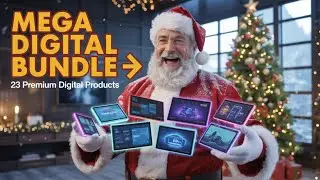 This Christmas Bundle Gives You 23 Premium Digital Products in ONE Deal 🎁 | Ultimate Xmas Offer 2025