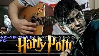 How to play HARRY POTTER Fingerstyle Guitar +TAB