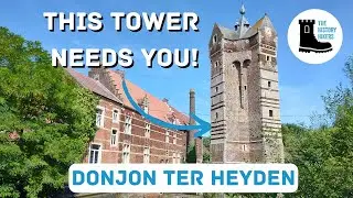 The World's Most UNIQUE Medieval Tower! | Donjon Ter Heyden