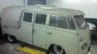 Air Bagged Splitscreen Bus First Test