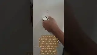 Mi Air Purifier Pro - How to clean laser particle sensor
