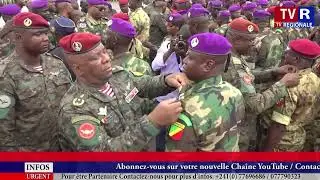 R&eacute;publique du Congo / S&eacute;curit&eacute; Pr&eacute;sidentielle : C&eacute;r&eacute;monie de port de galons