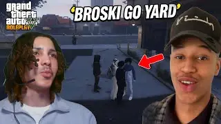 JkIsLive Meets Max Khadar In GTA RP *FUNNY*