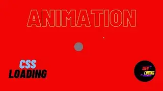 loading animation css #html #css #webcoding
