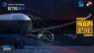 NOVIDADE Boeing 787-8 ✈ Microsoft Flight 2020 ✈ Heavy Division - CYYZ to KMDW