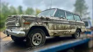 Я купил САМЫЙ РЕДКИЙ из существующих Jeep Wagoneer... и он даже не заводится | 1966 Kaiser Super ...