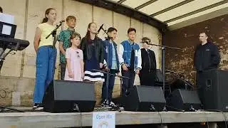 Kazka- Плакала у виконанні дітей в Ірландії Bruckless festival Co Donegal