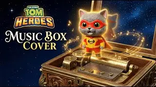 Talking Tom Heroes Theme - Music Box Cover 🎵 (Relaxing Lullaby)