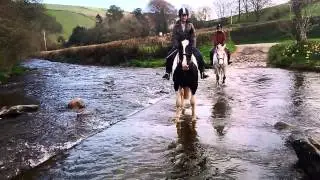 River crossing at Malmsmead