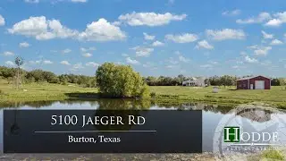 Stunning Pond Views in Burton Texas | Hodde Real Estate Co