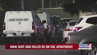 Man shot and killed in SW OKC apartment