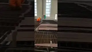 High definition plasma cutter with 10 meter wide gantry