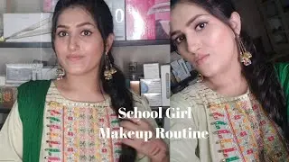 Simple Easy Eid Makeup Routine | #everyday #makeup #eidroutine #schoolmakeup