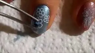 Underwater Sea Creature Nail Art Tutorial