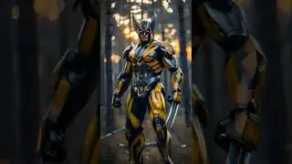 Epic Wolverine Robot Transformation: From Armored Hero to Futuristic Car!