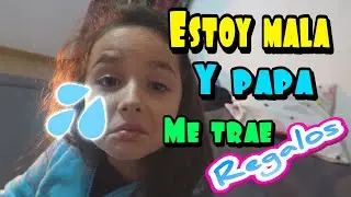 Estoy mala y me Papa me trae Regalos y manualidades!! zarolakids