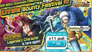 TRY YOUR LUCK on 600 RDs for EX Kid & Law Banner! 🔥 OPBR Summons