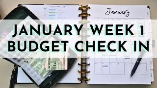 Week 1 of January 2026 Budget Check-In (Did I Stick to It?)