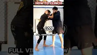 How To Clinch - Inside vs Outside Controls #muaythaiclinch #mma #kickboxing