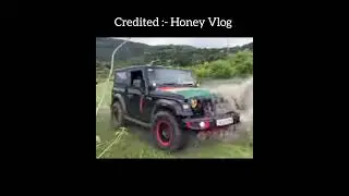 Mahindra Thar Offroading #offroading #offroadclub #honeyvlogs #shorts